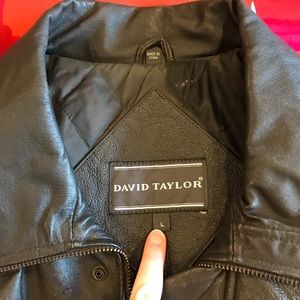 david taylor leather jacket